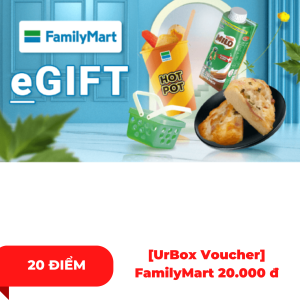 [UrBox Voucher] FamilyMart 20.000 đ